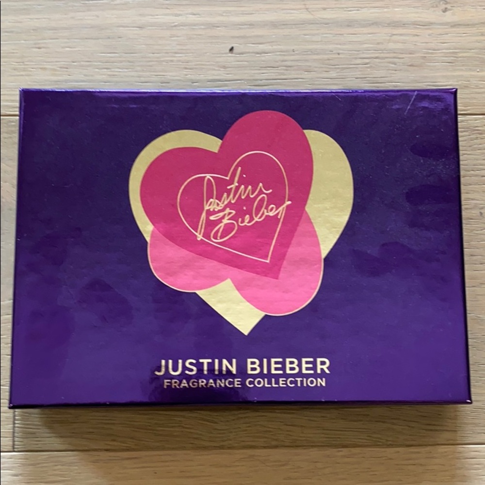 Justin Bieber collection of perfumes